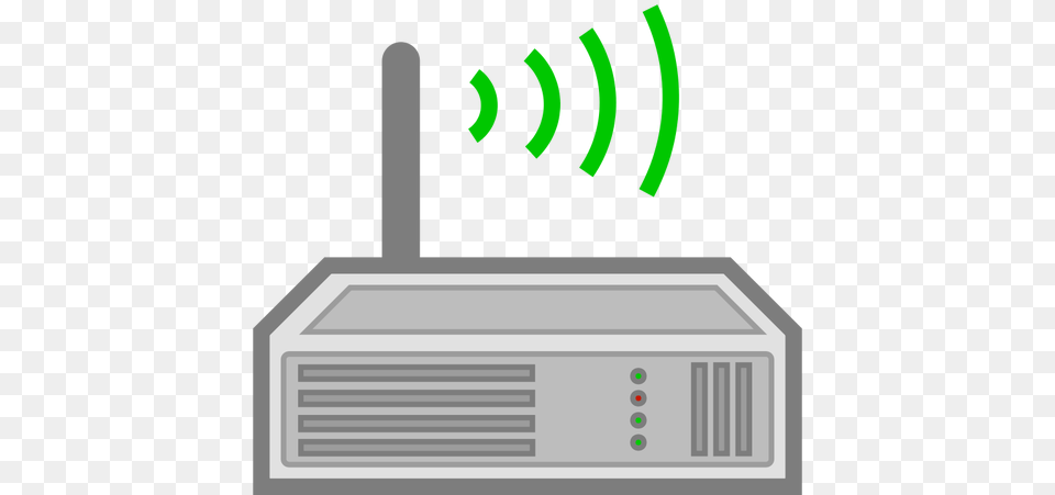 Wireless Router Icon Vector Illustration, Electronics, Hardware, Modem Free Png Download