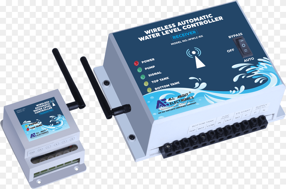 Wireless Water Level Controller Gadget, Electronics, Hardware, Adapter, Computer Hardware Free Transparent Png