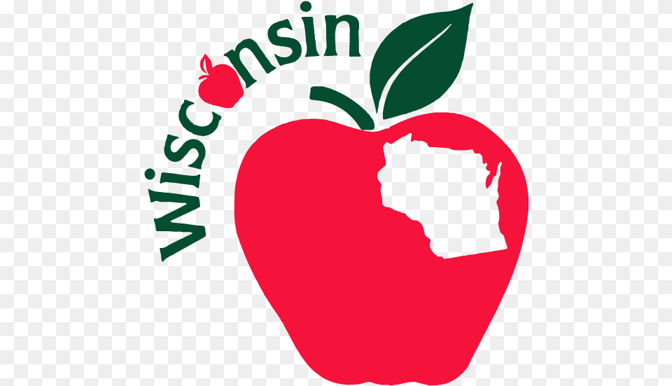 Wisconsin Apple Growers Association Home Apple Fruit Logos, Food, Produce, Plant, Person Free Transparent Png