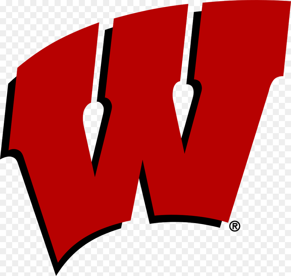 Wisconsin Badgers University Of Wisconsin W, Logo, Symbol, Weapon Free Transparent Png