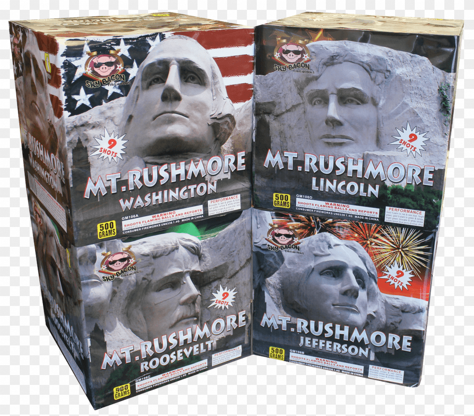 Wisconsin Fireworks Store Mount Rushmore Uncle Samu0027s, Adult, Face, Head, Male Free Transparent Png