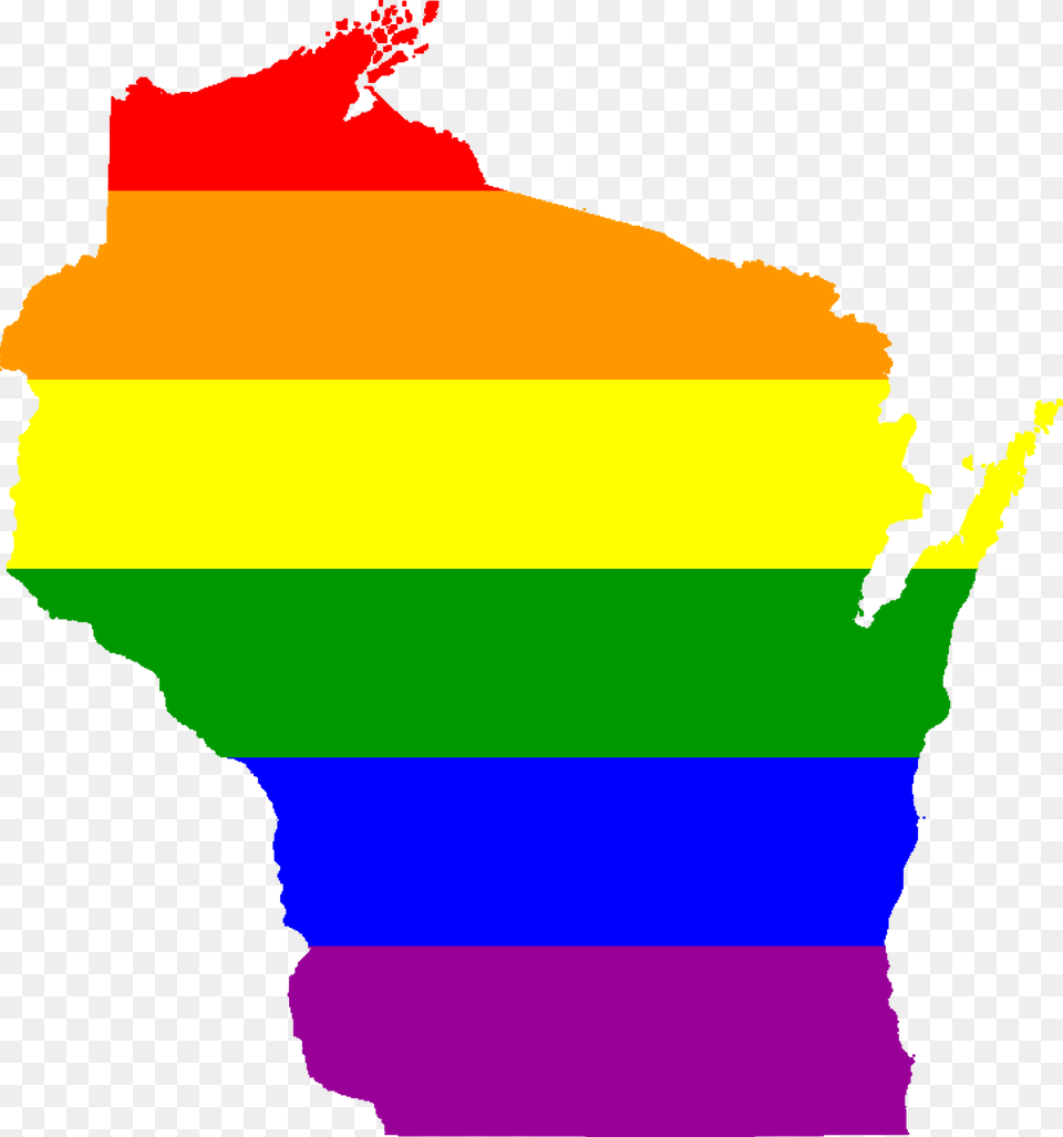 Wisconsin Usa Rainbow Clipart, Chart, Plot Png Image