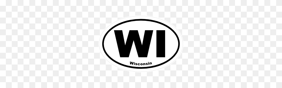 Wisconsin Wi Oval Sticker, Logo, Smoke Pipe Free Transparent Png