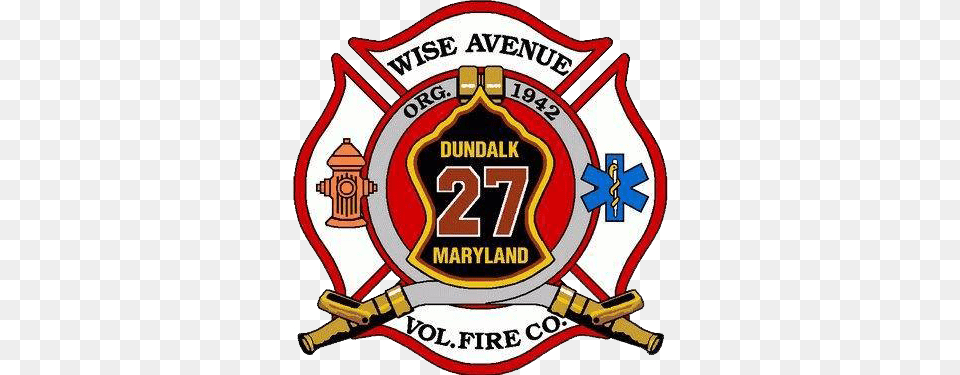 Wise Ave Volunteer Fire Company, Badge, Emblem, Logo, Symbol Png Image