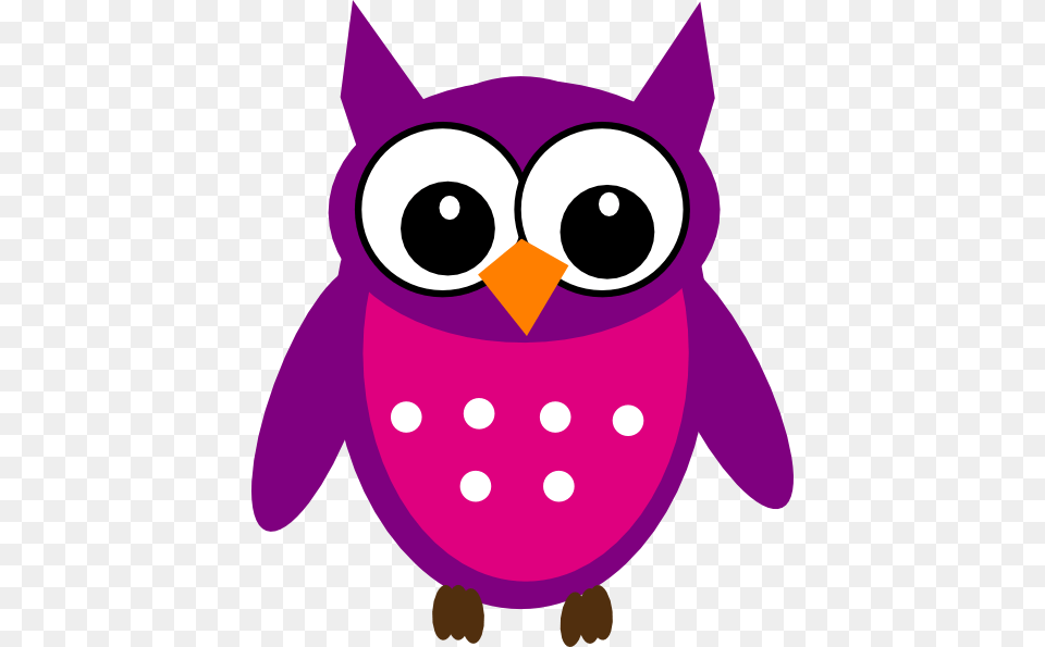 Wise Owl Clipart, Purple, Animal, Bear, Mammal Png