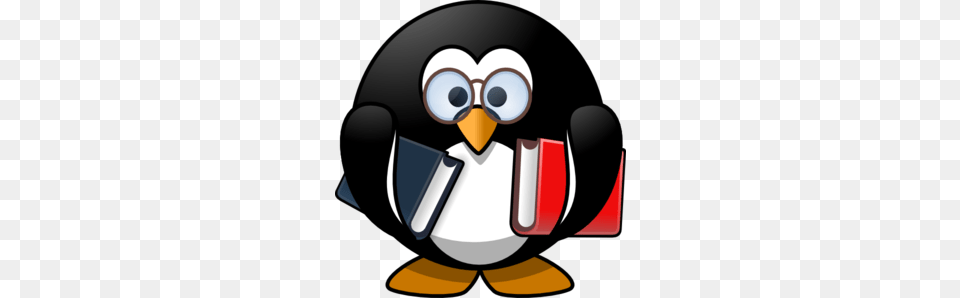 Wise Owl With Books Clip Art, Animal, Bird, Baby, Person Png Image