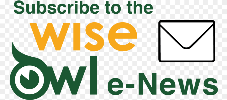 Wiseowl E Newsletter Logo Youtube Subscribe Button, Envelope, Mail Png