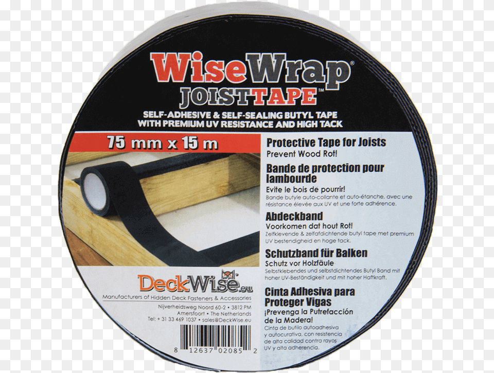 Wisewrap Joisttape Label, Disk, Machine, Wheel, Dvd Png Image