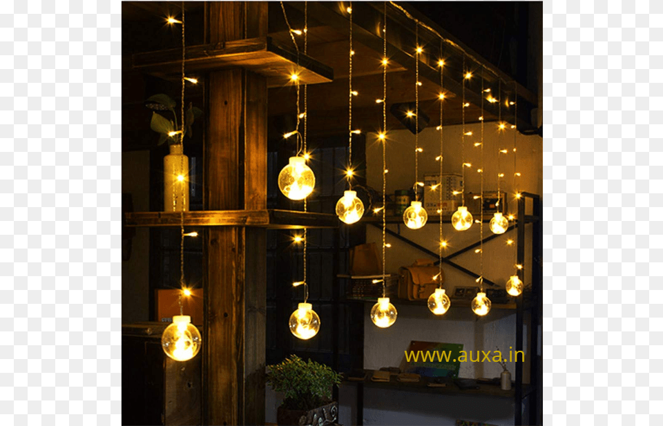 Wish Ball Led Curtain Diwali Curtain String Lights, Architecture, Building, Light, Lighting Free Png