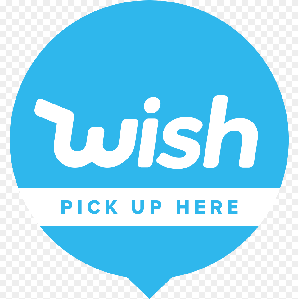 Wish Local Wish Pick Up Here, Logo, Balloon, Badge, Symbol Png