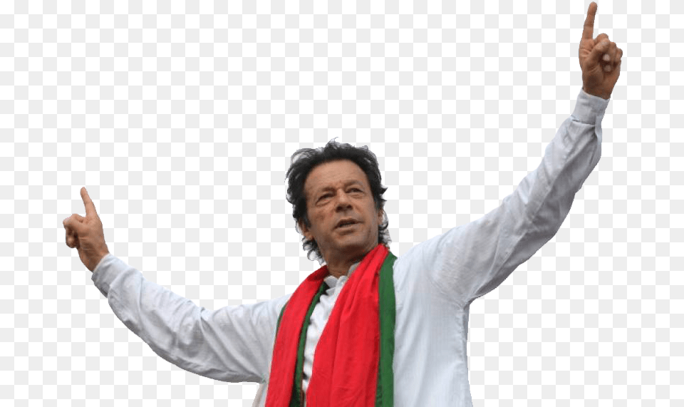Wish To Become The Premier The Party Had Initially Imran Khan Pic, Body Part, Person, Finger, Hand Free Transparent Png