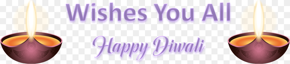 Wishes You All Happy Diwali Image Calligraphy, Purple, Fire, Flame Free Png Download