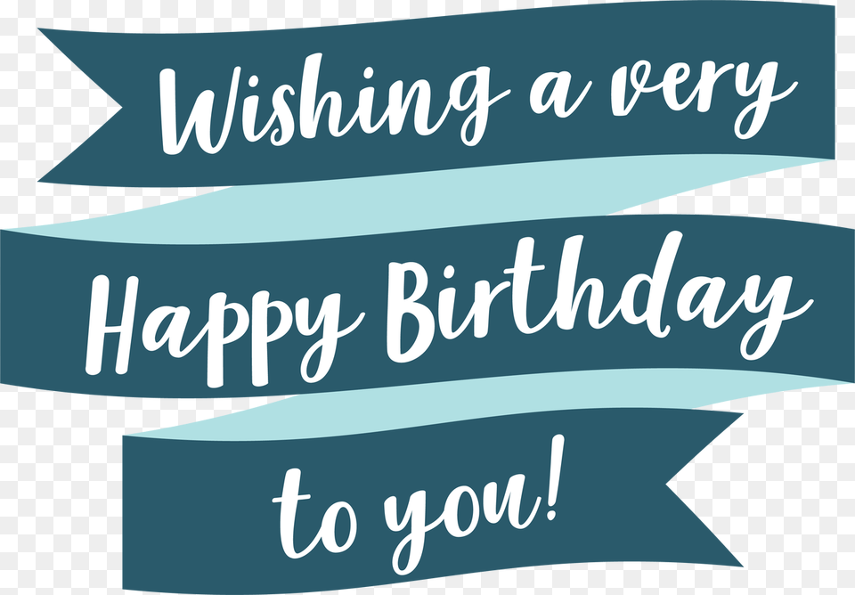 Wishing A Very Happy Birthday Svg Cut File Calligraphy, Text, Book, Publication Free Transparent Png