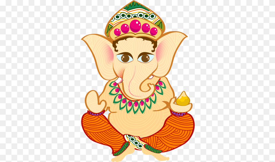 Wishing That Lord Ganesha Fills Your Home With Prosperity Ganesh Chaturthi Clipart, Pottery, Baby, Person, Cookware Free Png