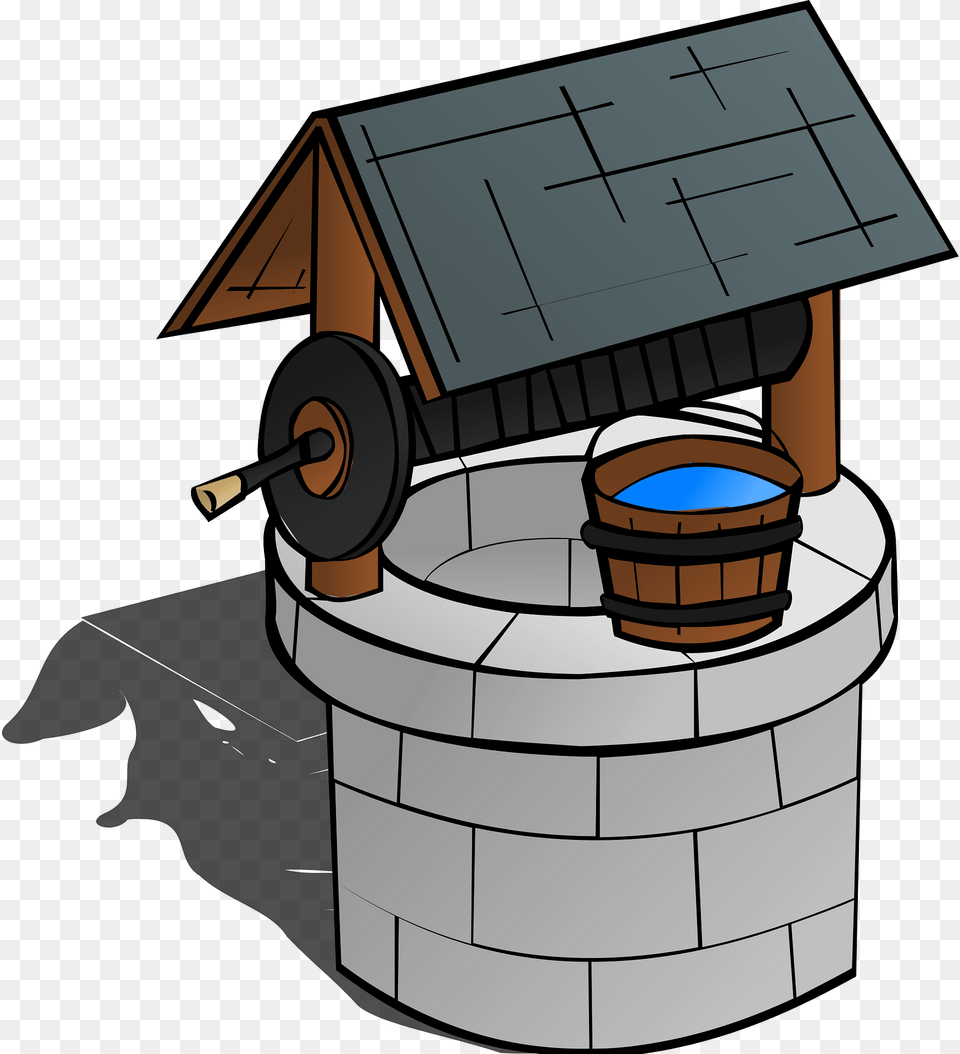 Wishing Well Clipart, People, Person, Outdoors, Nature Png Image
