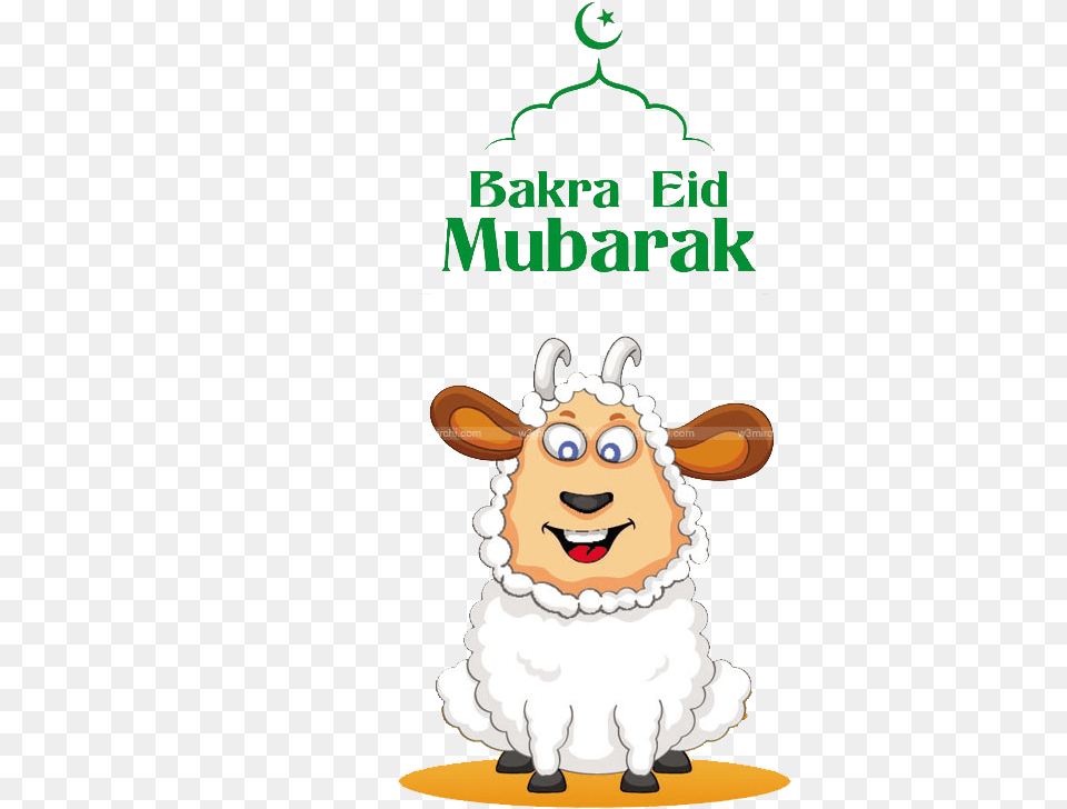 Wishing You In Advance Bakra Eid Mubarak 2018, Book, Publication, Livestock, Baby Free Transparent Png