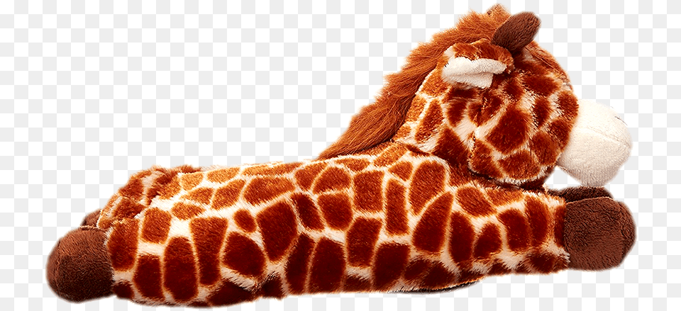 Wishpets Fuzzy Giraffe Animal Plush Slippers Bold Home Giraffe, Toy, Mammal, Wildlife Png
