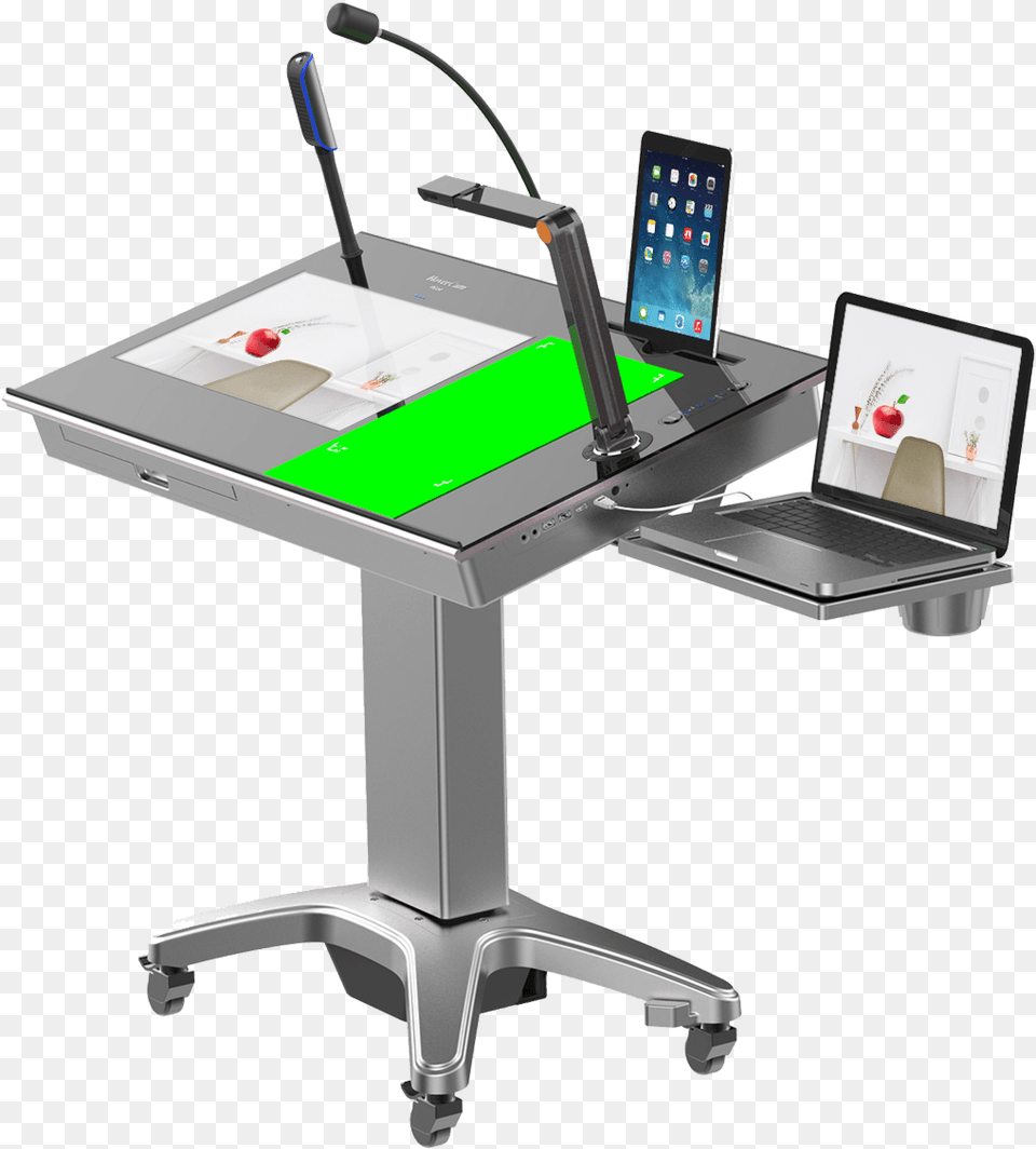 Wishtrac Will Be Launching The Hovercam Pilot Podium Hovercam Pilot, Table, Desk, Furniture, Pc Free Png Download