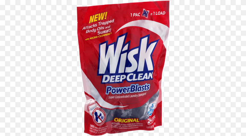 Wisk Power Blasts Original 48 Count By Wisk, Food, Sweets, Candy, Ketchup Free Transparent Png