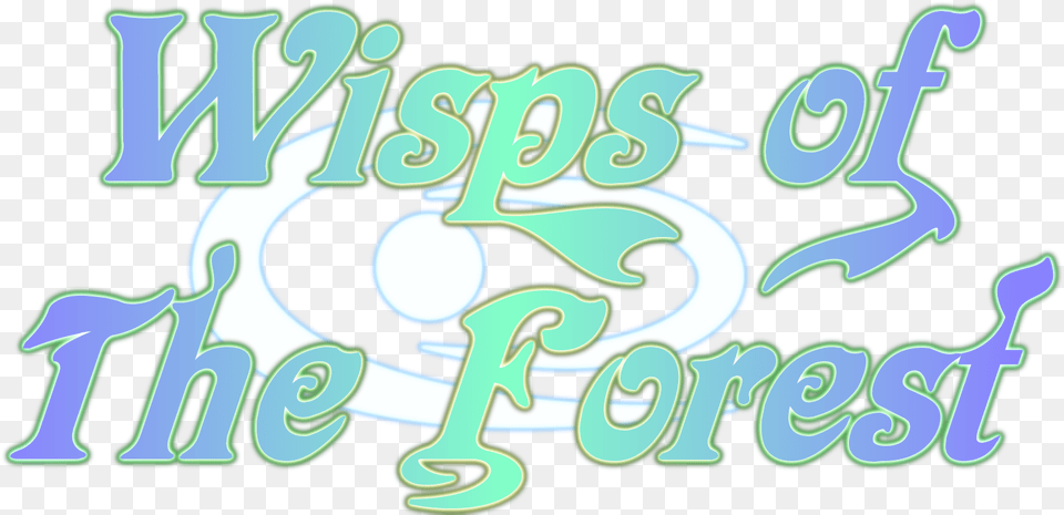 Wisps Of The Forest Logo Poster, Green, Text, Number, Symbol Png Image