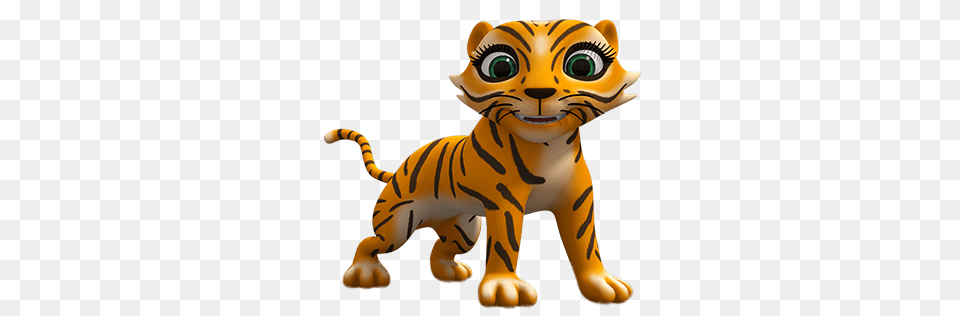 Wissper Character Stripes The Tiger, Animal, Mammal, Wildlife Free Transparent Png