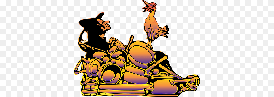 Witch Kart, Transportation, Vehicle Free Png Download