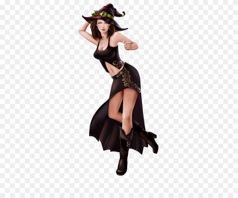 Witch, Adult, Dancing, Female, Leisure Activities Free Transparent Png