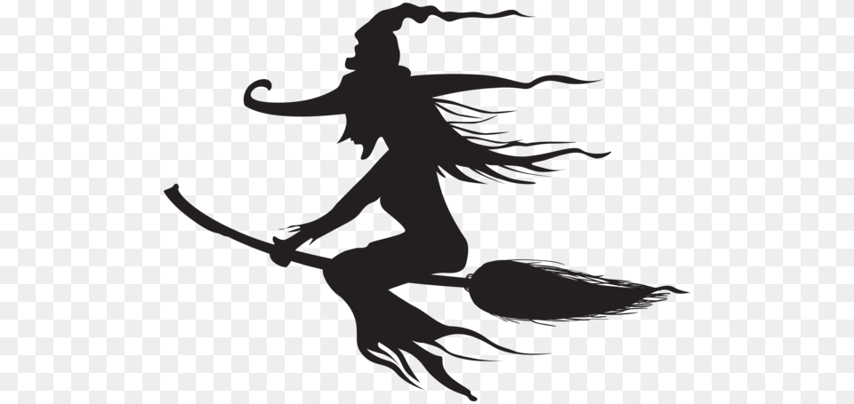 Witch, Adult, Female, Person, Stencil Png