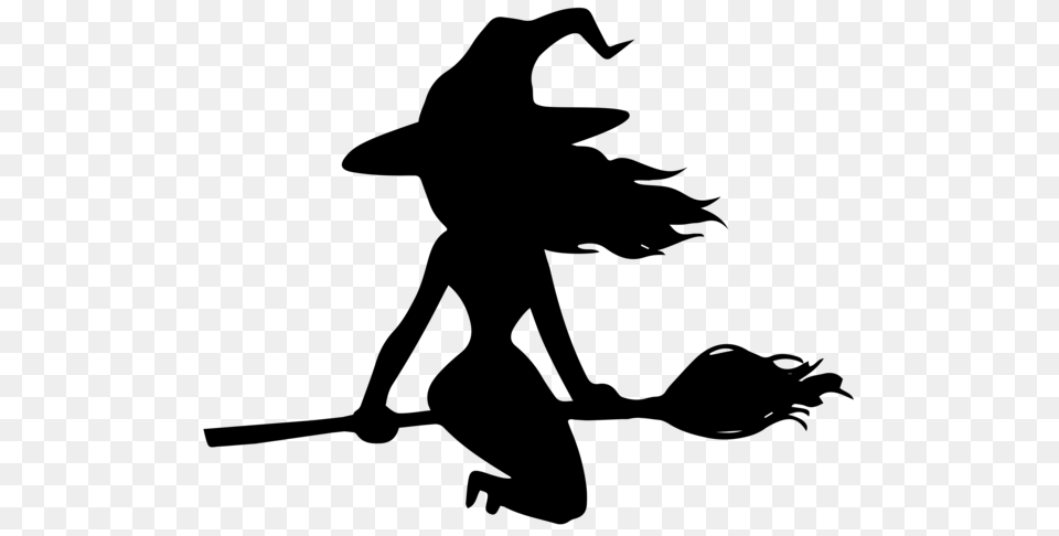 Witch, Gray Free Png Download