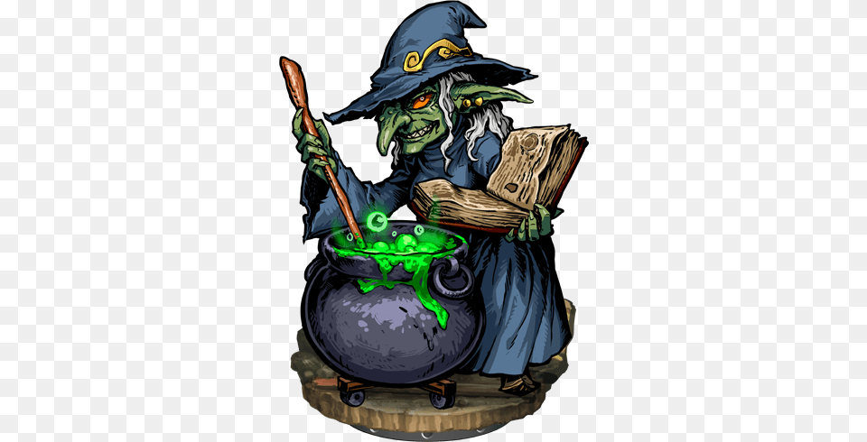 Witch And Cauldron, Adult, Female, Person, Woman Free Transparent Png