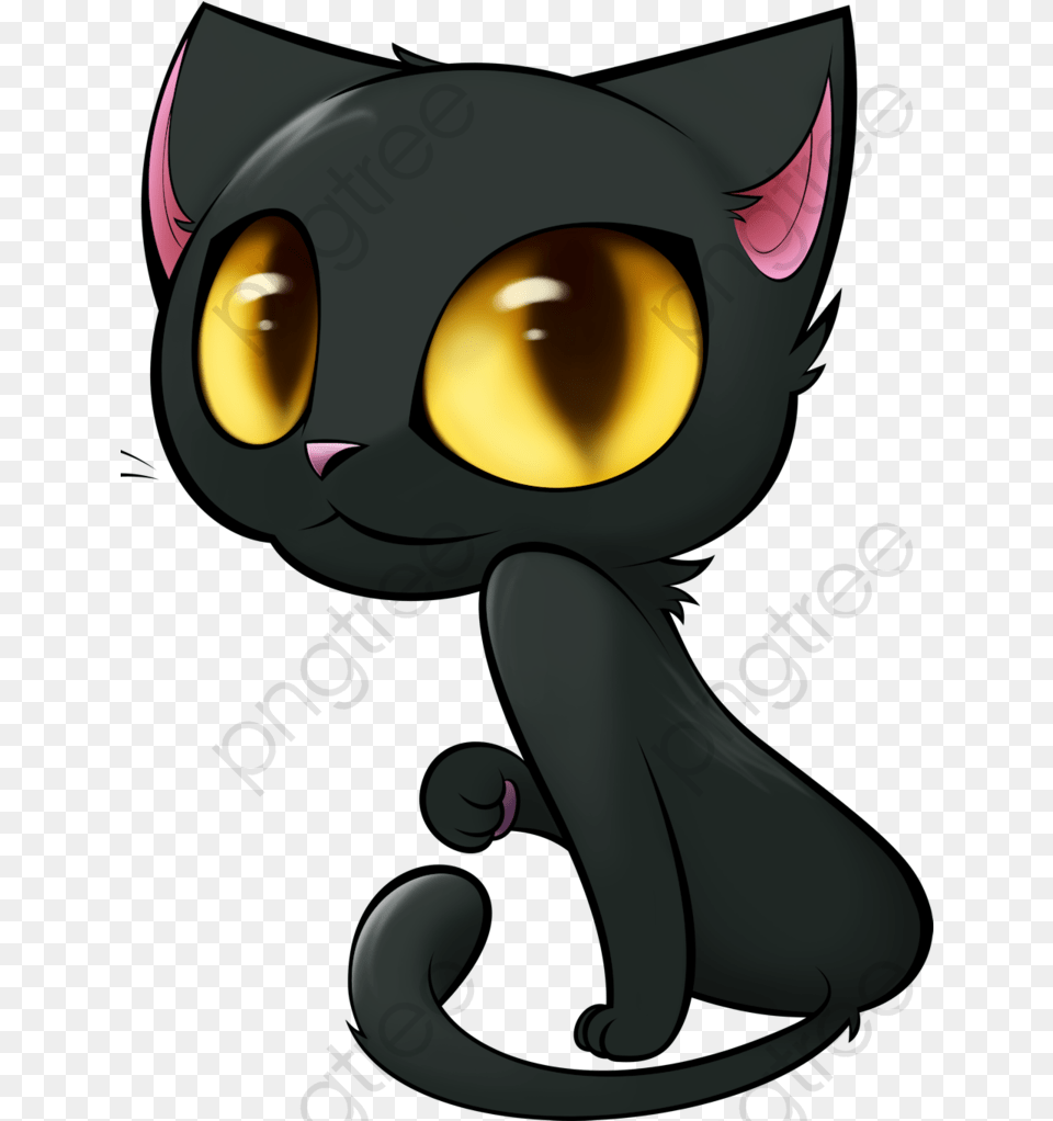 Witch Cat Clipart Halloween Image Black, Animal, Mammal, Pet, Black Cat Free Png