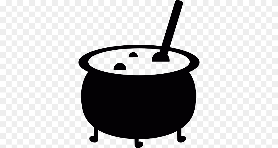 Witch Cauldron Icon, Food, Meal, Bowl, Dish Png Image