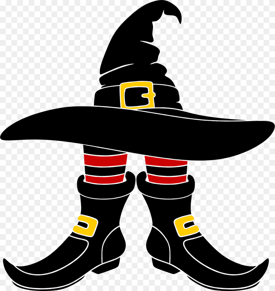 Witch Clipart, Clothing, Hat, Footwear, Shoe Png Image