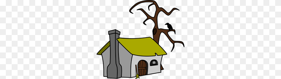 Witch Clipart, Outdoors, Architecture, Building, Countryside Png