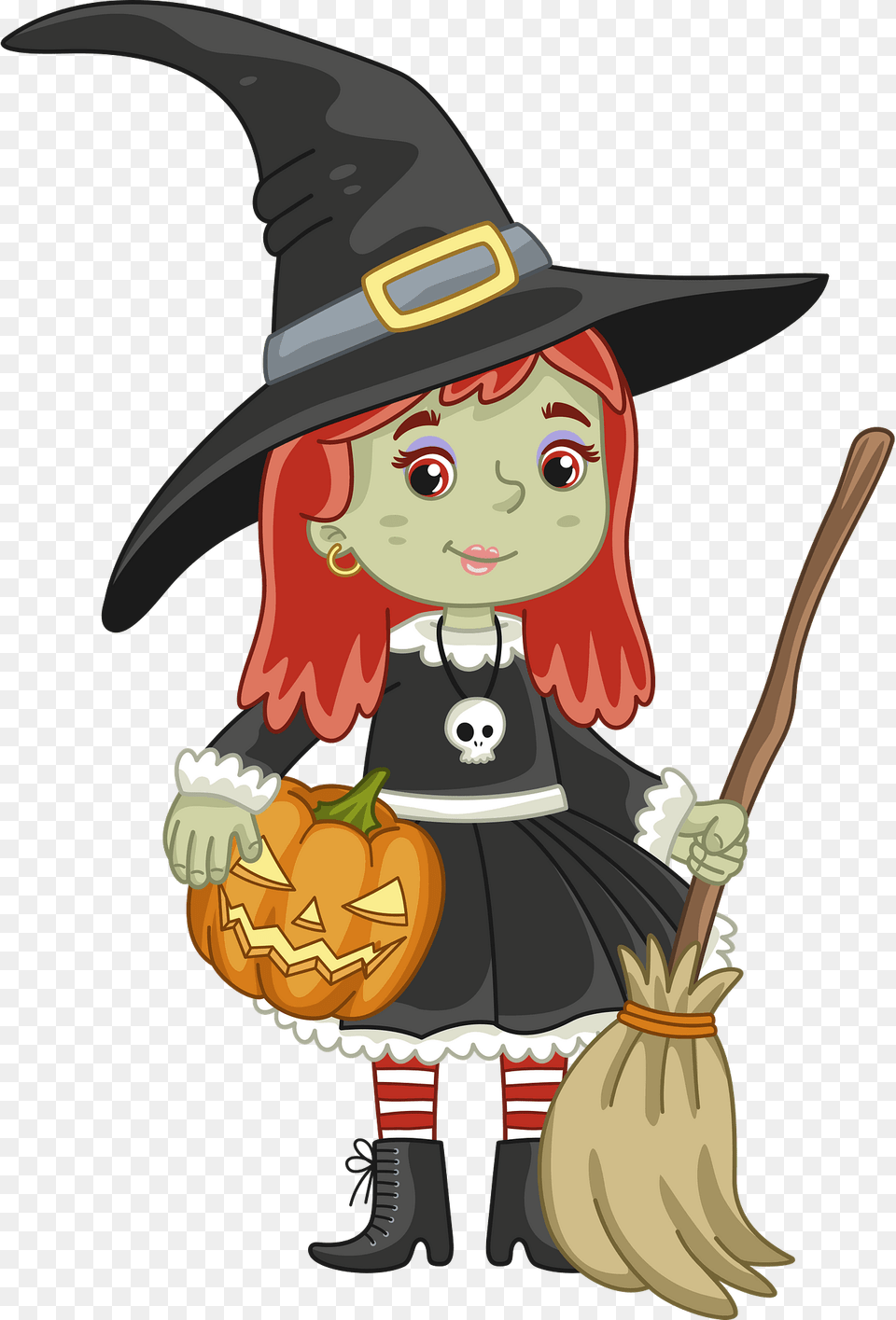 Witch Clipart, Baby, Person, Face, Head Png Image