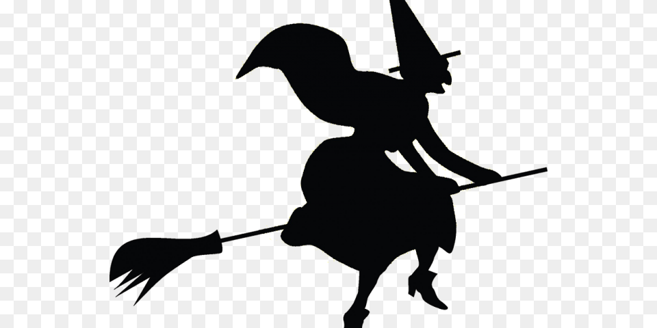 Witch Clipart Broomstick Halloween Witch Transparent Background, Person, Art Free Png