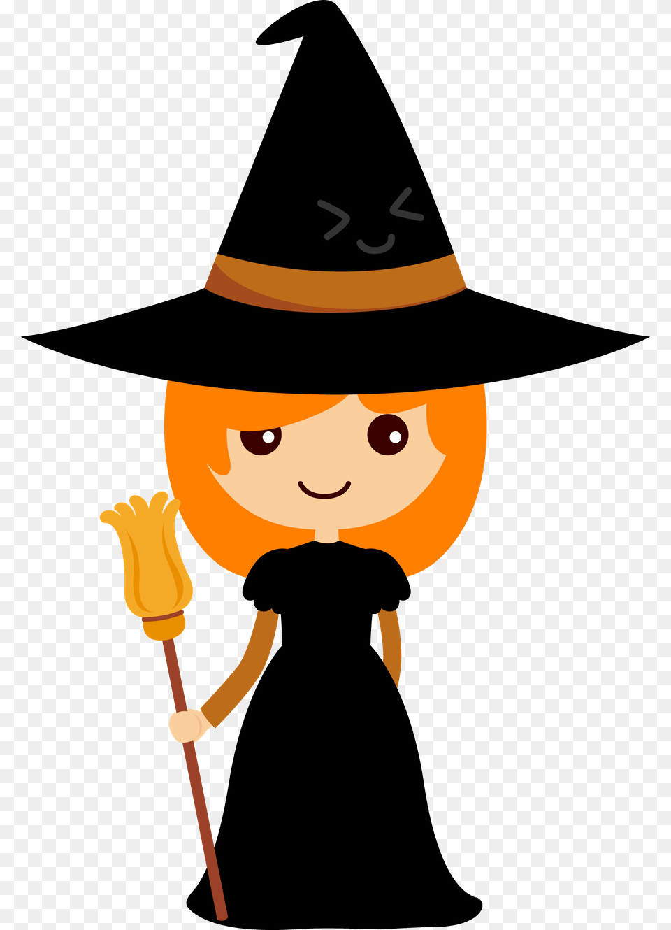 Witch Clipart Orange, Baby, Face, Head, Person Png