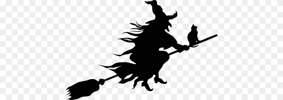 Witch Evil Scary Spooky Halloween Fai, Silhouette Free Transparent Png