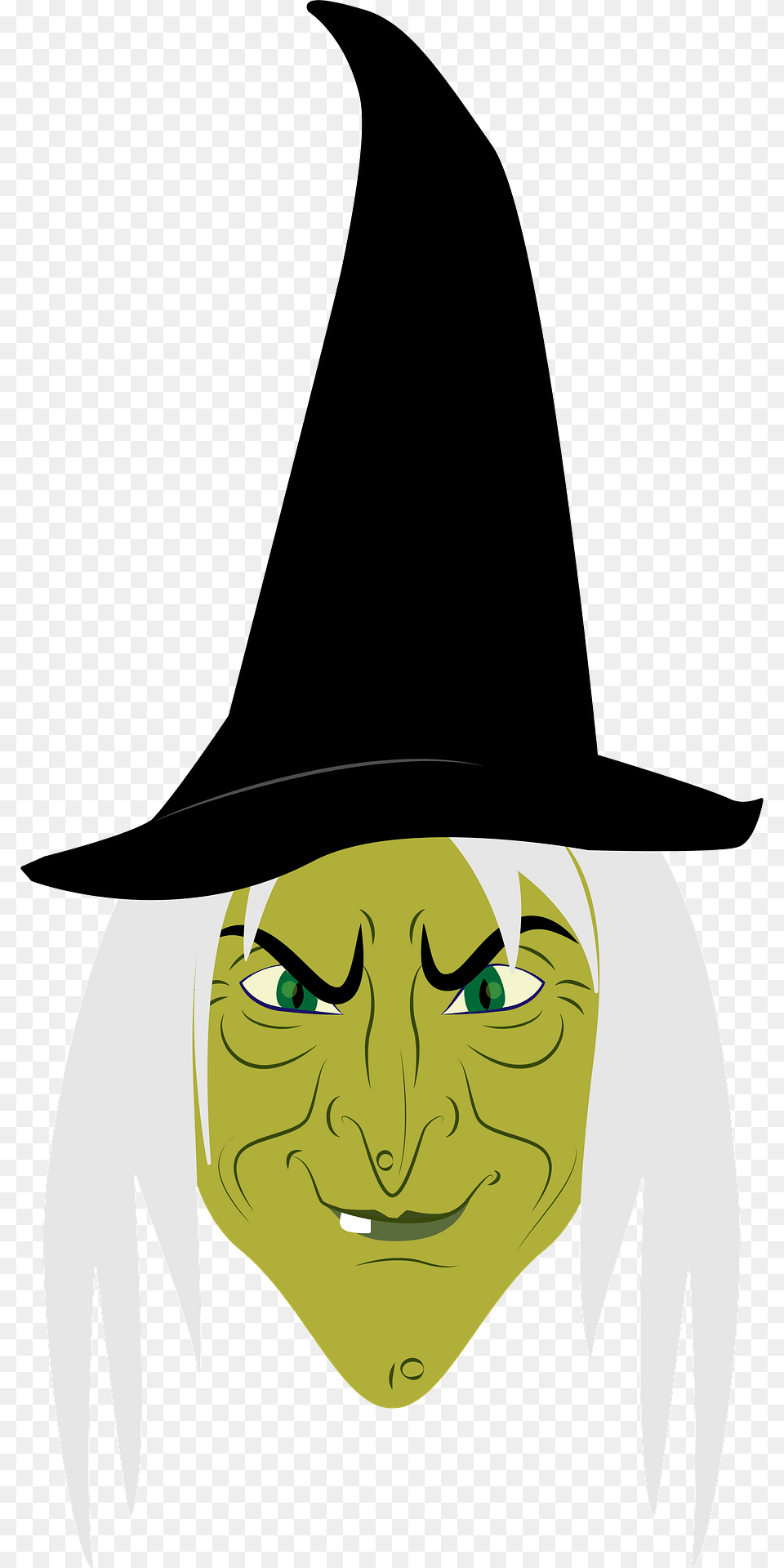 Witch Face Clipart, Clothing, Hat, Head, Person Png