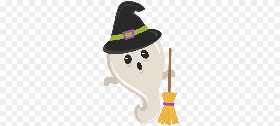 Witch Ghost Svg Scrapbook Cut File Cute Clipart Files For Halloween Clipart Ghost, Nature, Outdoors, Snow, Snowman Free Png Download