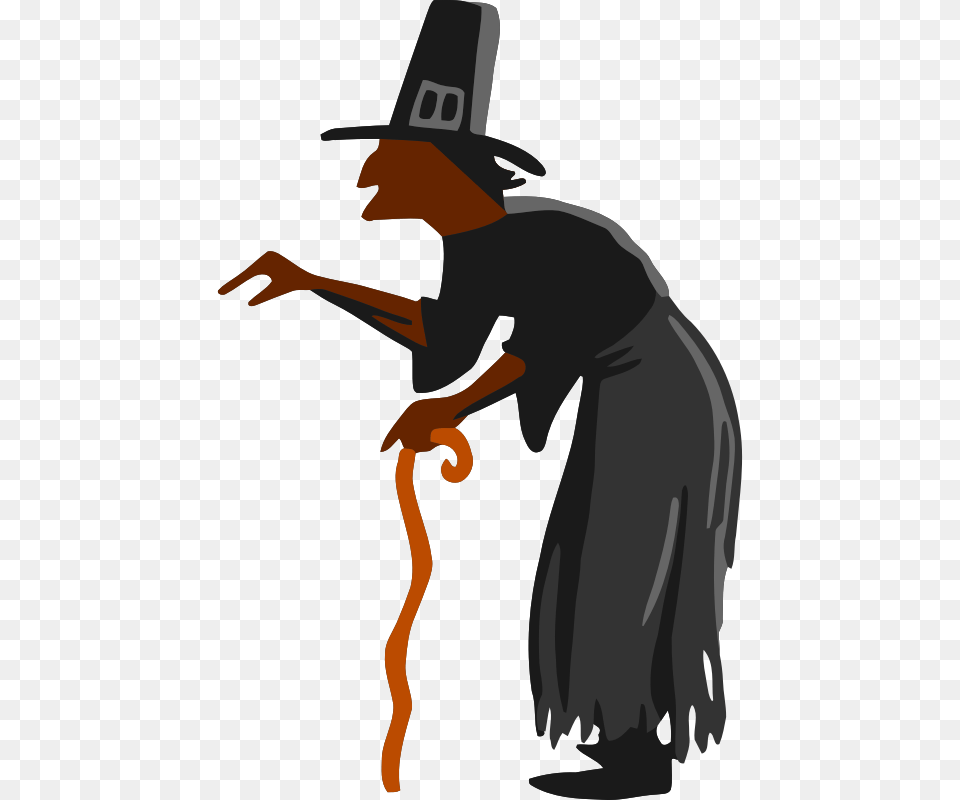 Witch Hag Clipart, Clothing, Hat, People, Person Free Transparent Png