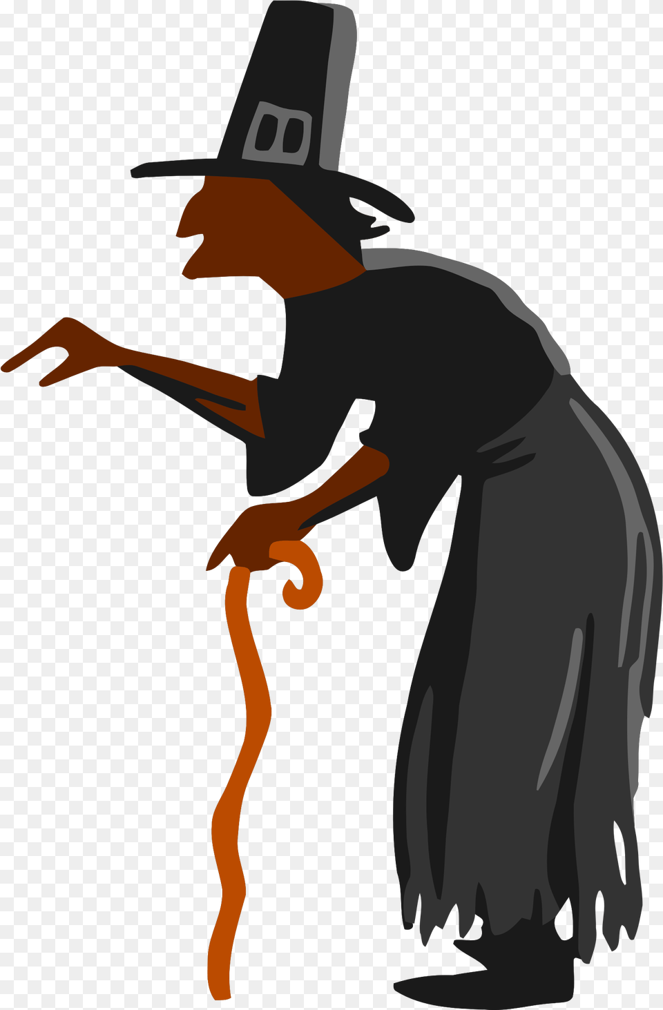 Witch Hag Clipart, Clothing, Hat, People, Person Free Png Download