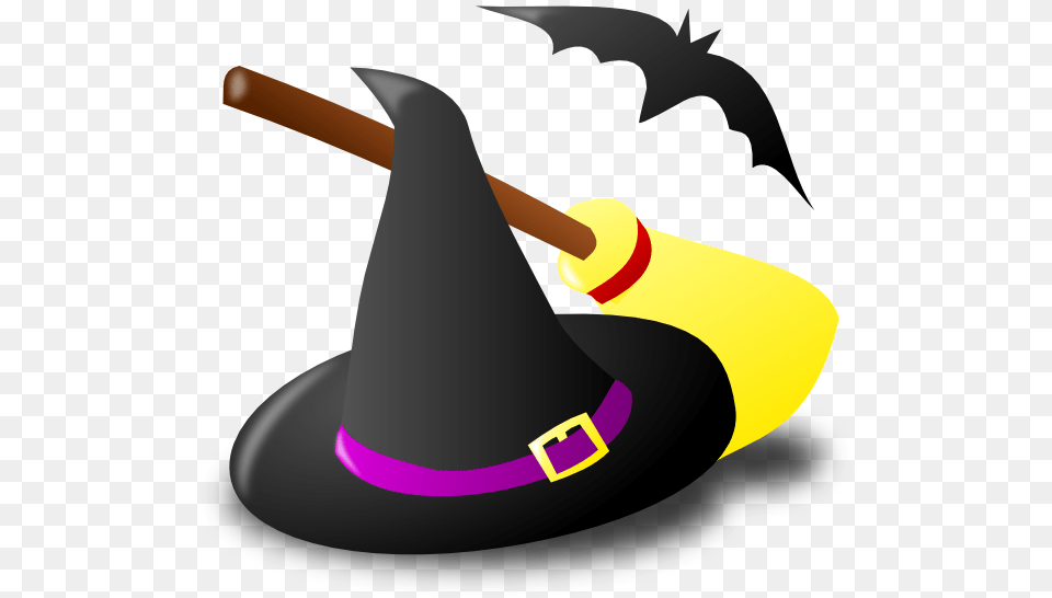 Witch Hat Broom Bat Clip Art, Clothing, People, Person Png