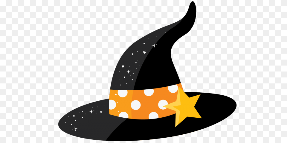 Witch Hat Clipart Kawaii, Clothing, Animal, Fish, Sea Life Free Png
