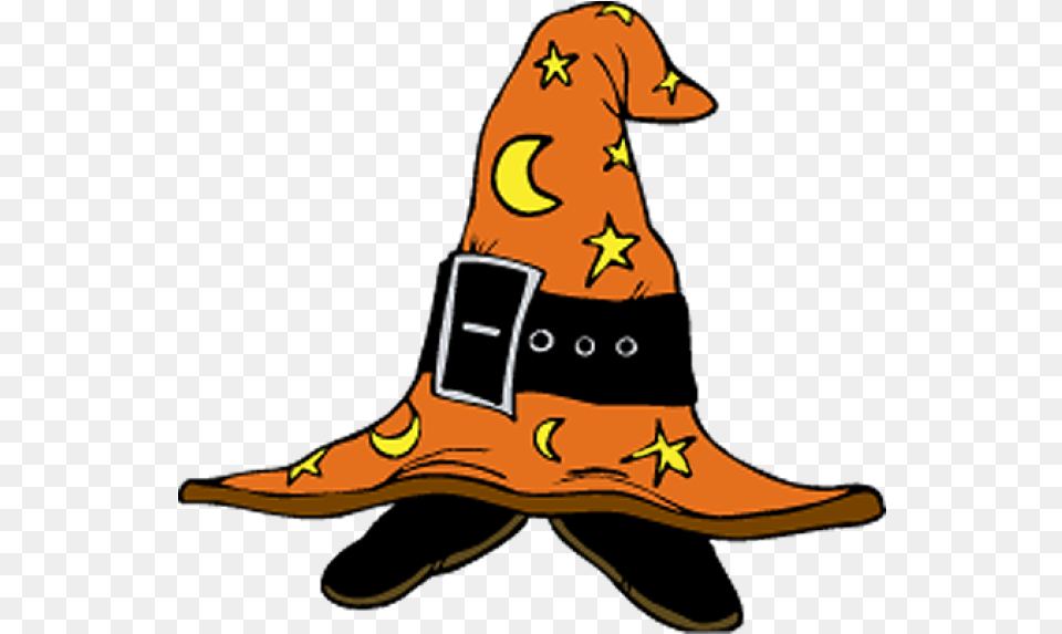 Witch Hat Clipart Kid Orange Witch Hat Clipart Clip Art Of Hat Halloween, Clothing Png Image