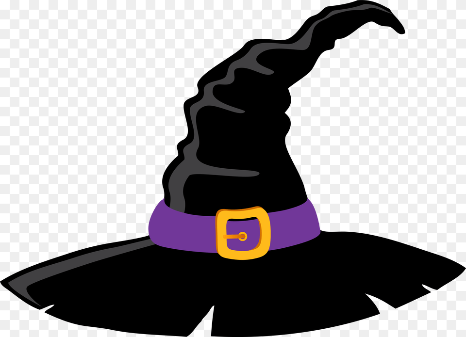 Witch Hat Download Free Clip Art Clipart Halloween Witch Hat, Accessories, Belt, Animal, Fish Png