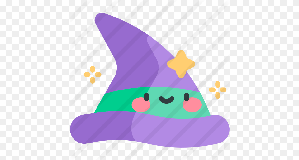 Witch Hat Halloween Icons Cartoon, Clothing, Party Hat Free Transparent Png
