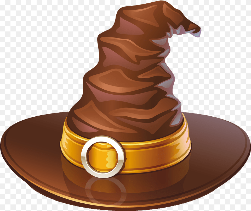 Witch Hat Witch Hat, Clothing, Tape, Cream, Dessert Png Image