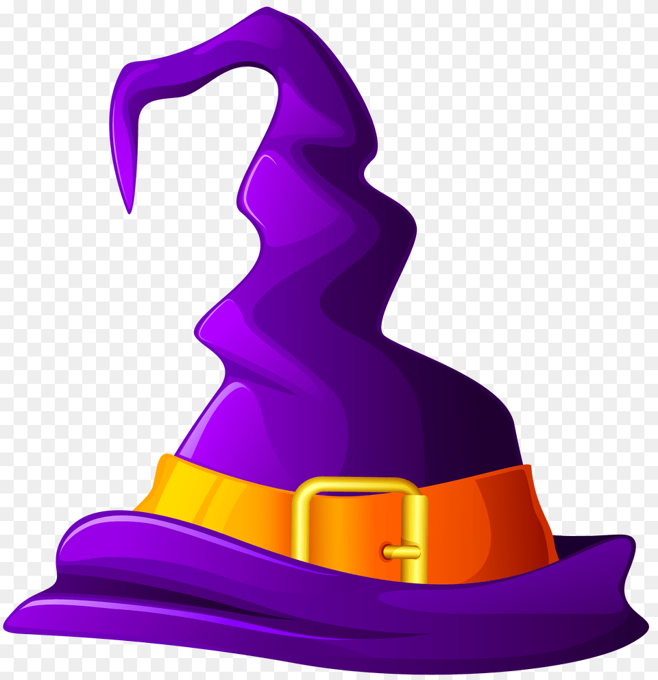 Witch Hat Party Hospice Of Orange Sullivan, Accessories, Purple, Belt, Clothing Png Image