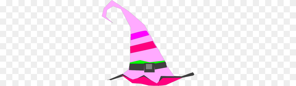 Witch Hat Pink Clip Art, Clothing, Aircraft, Airplane, Transportation Free Png